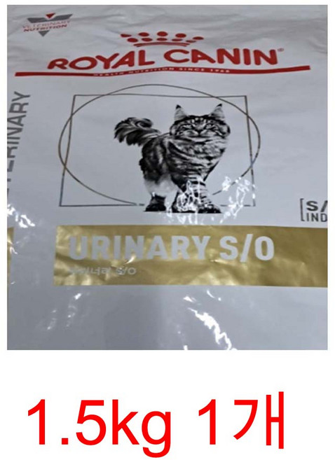 로얄캐닌 캣 유리너리 S/O 모더레이트 칼로리 1.5kg, 닭, 1개