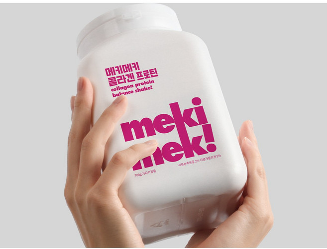 [유통기한 임박상품] 메키메키 저분자 콜라겐 프로틴 | 저속노화/저속노화식단/쉐이크, 1개, 700g
