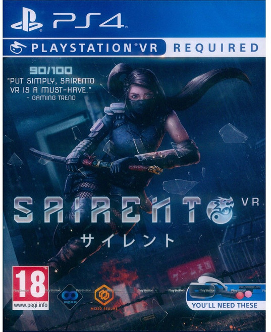 PS4 PSVR 默者 英文歐版 Sairento (一起玩)