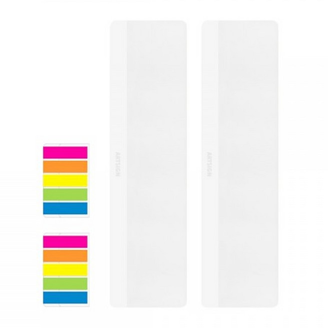 모니터 메모보드 300 화이트 2P 컬러인덱스포함