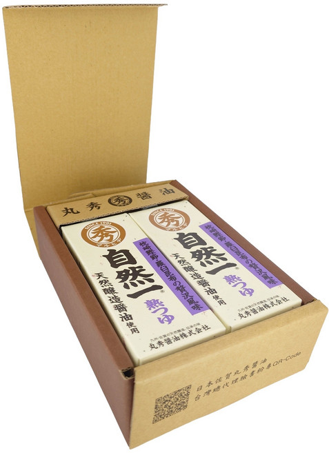 丸秀 自然 熟つゆ 醬油 600ml, 1套, 600L