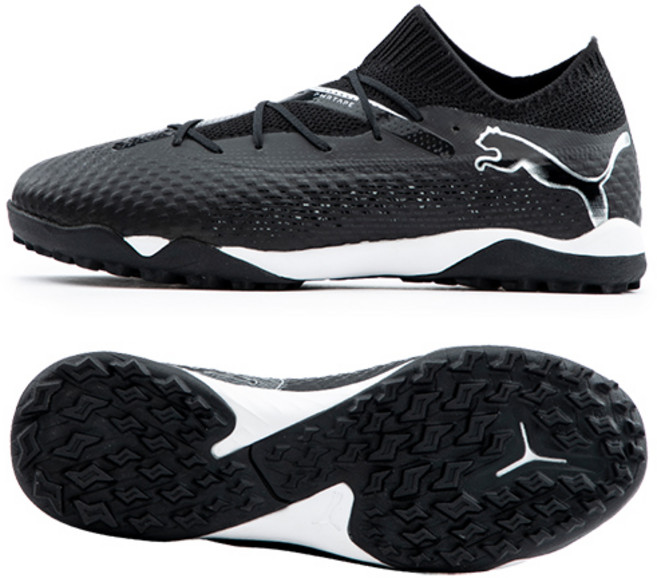 푸마 남성 풋살화 퓨쳐7 프로 최상급 케이지 블랙 실버
