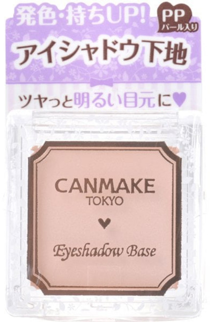 캔메이크 CANMAKE 아샤도우 베이스 기본 라인 PP 핑크펄 아이섀도우 일본 출고 아이 메이크업, 1개