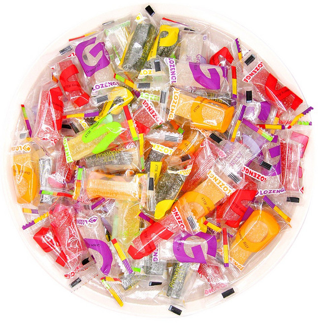 웰링스 대용량 업소용 벌크 디저트 종합 젤리 제리 타임 화이트데이 기념일 행사 어린이집 답례품 식당 후식 종합젤리, 1개, 1kg