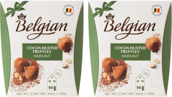 벨지안 트러플 초콜릿 헤이즐넛 200g X 2개 묶음 벨기에 수입 가성비 디저트