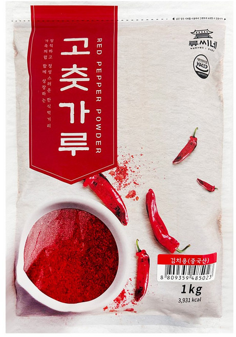 류씨네 김치용 고춧가루 수입 1kg, 1개
