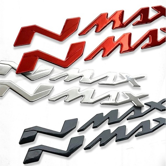 N-MAX 엠블럼 스티커, 1세트, 레드