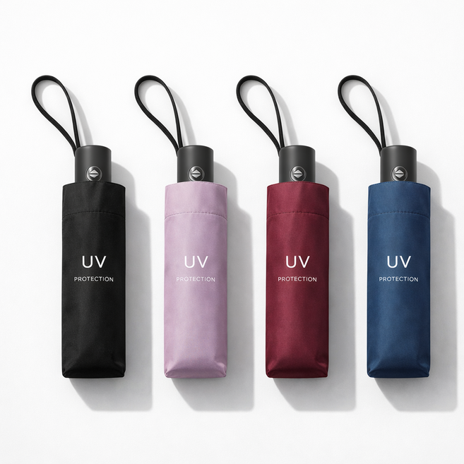 루미쉐이드 UV99.9차단 초경량 3단자동 우산 양산