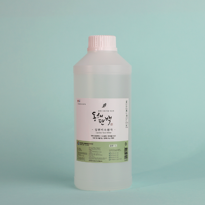 동해편백 잎편백수 1L + 오일 10ml 1개세트 피톤치드 새집증후군, 1개