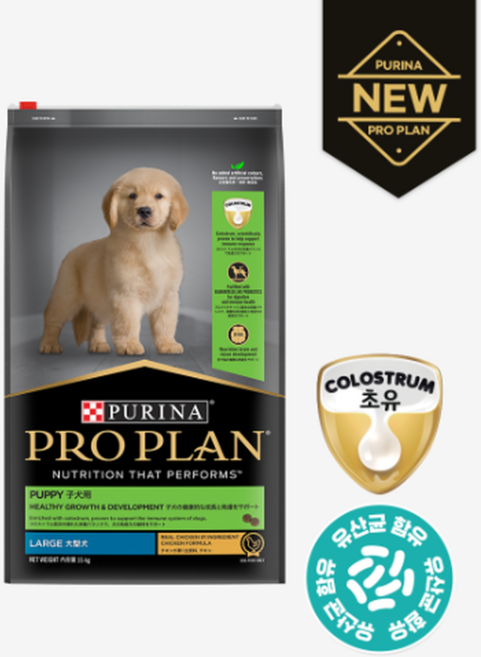 [퓨리나] 프로플랜 라지 퍼피 15kg, 1개