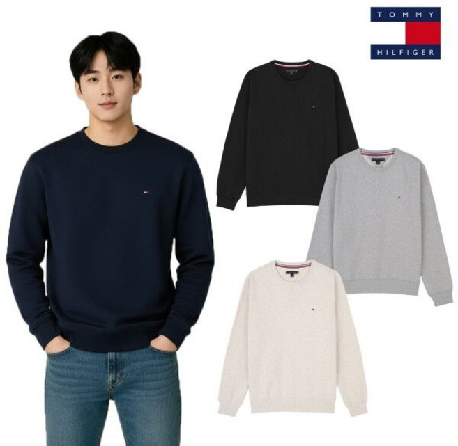 타미힐피거 남성 가디건 남녀공용 맨투맨 4색상 78JB341 니트