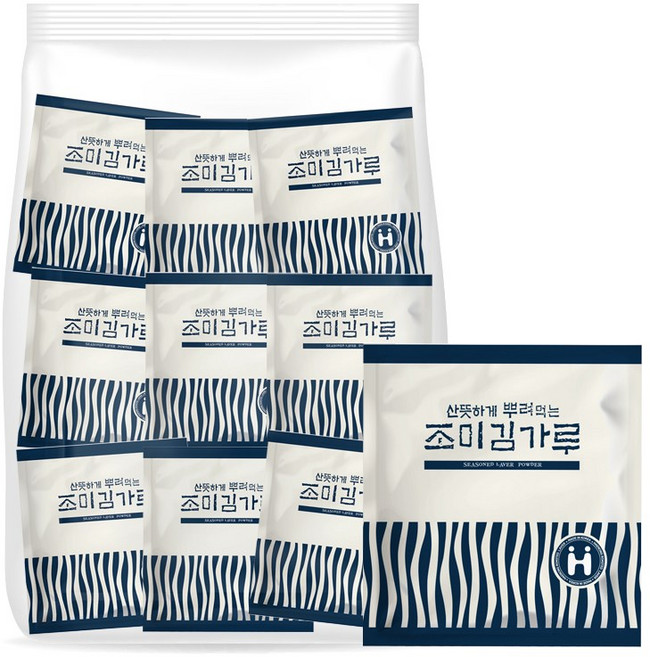해농 소포장 조미 김가루, 4g, 100개