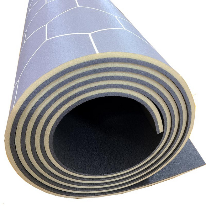 데코마당 맞춤제작 발코니형 보온매트, 두께18mm 발코니형 왕쿠션허니그레이