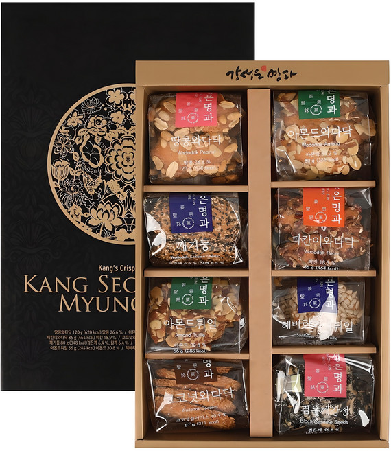 강성은명과 전통 과자 동백세트, 단품, 1세트