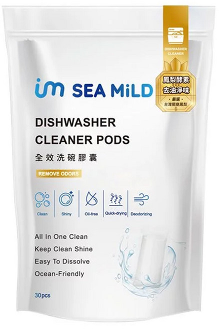 清淨海 洗碗膠囊 全效洗碗 30顆入 東日洗碗機適用, 3g, 1個