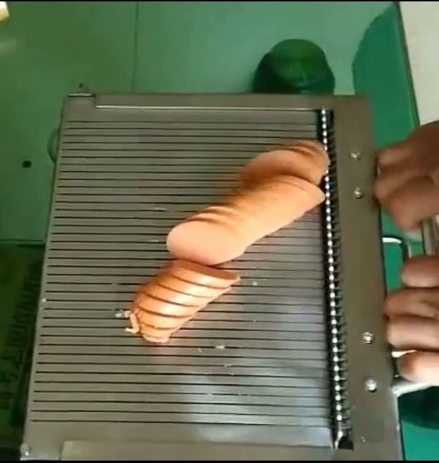 채썰기 슬라이서 업소용 두부 햄 스테인리스 절단기 김밥 편육 버터 커터