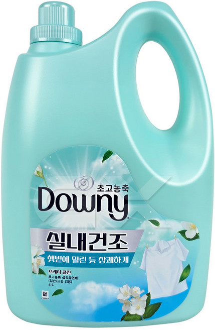 다우니 실내건조 고농축 섬유유연제 프레시클린 대용량 코스트코, 4L, 1개