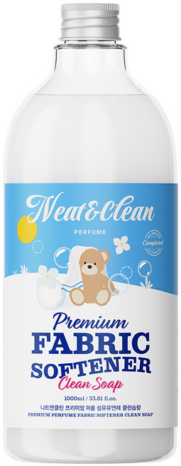 니트앤클린 프리미엄 퍼퓸 섬유유연제 클린솝, 1개, 1L