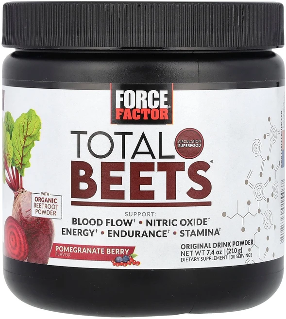 포스팩터 Total Beets 오리지널 드링크 파우더 석류 베리 210g(7.4oz), 1개, 210g - 쿠팡