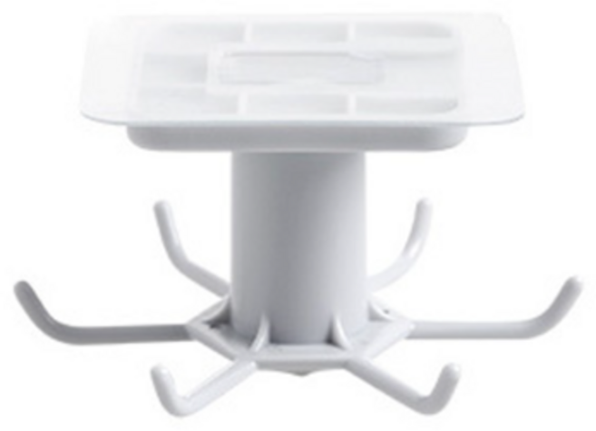 삼인 고릴라 다용도 회전걸이, 회색, 3개