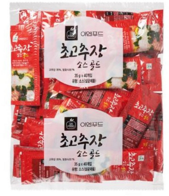 미니초고추장, 160개, 35g