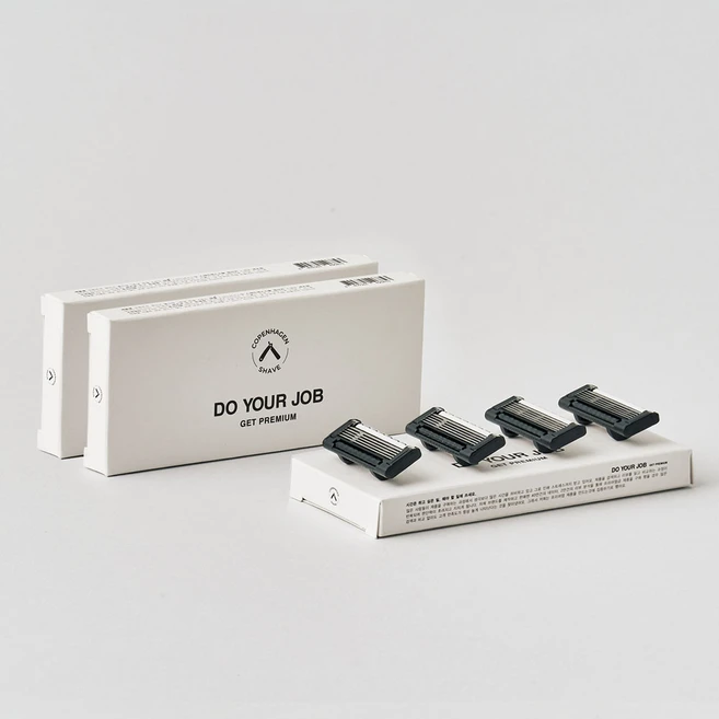 코펜하겐쉐이브 롤라텍 5중 면도날, 3개, 4개입 - 쿠팡