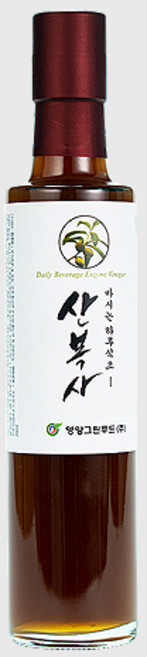 영양그린푸드 남호섭산복사발효초 /5년산 산복숭아과일음료식초, 1개, 300ml