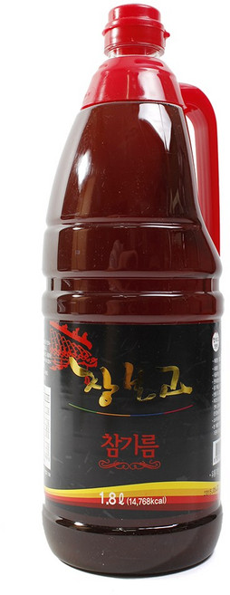 바이오마켓_참기름진 1.8L 참깨100% /장보고, 5개