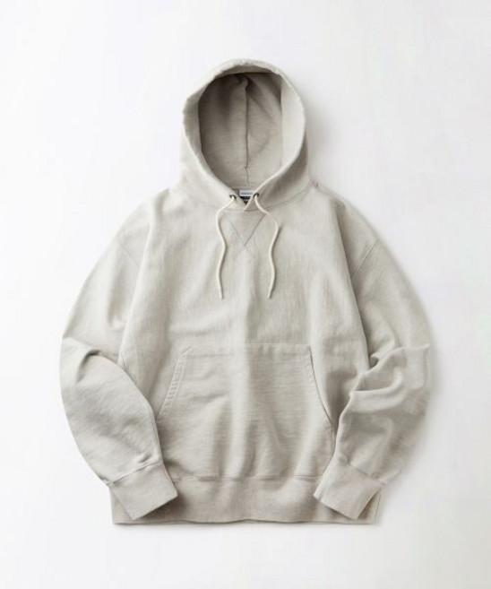 아웃스탠딩REVERSE HEAVY HOOD SWEAT1OATMEAL