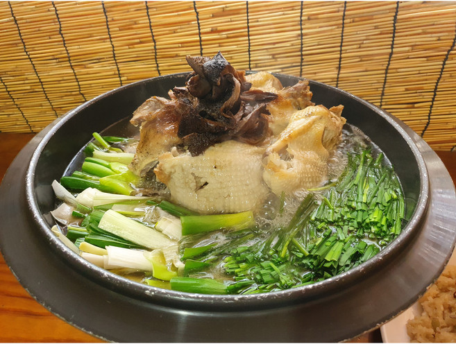 포천 고모리 한방 능이백숙, 오리 능이 한방백숙, 2개