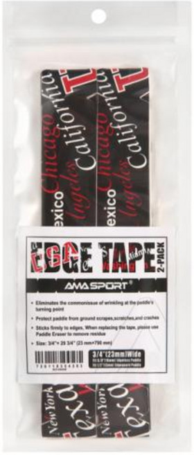 테니스볼 머신 테니스용품 AMA SPORT 피클볼 패들 보호 테이프 헤드 엣지 가드 13mm 16mm 19mm 라켓 주름 보호대, 14) E23-USA03B, 1개