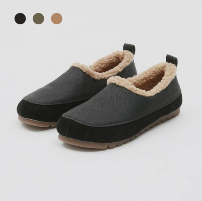 페조 여성 기모 로퍼 모카신 겨울 단화 발편한 방한슈즈 PZSL-LUX-4528
