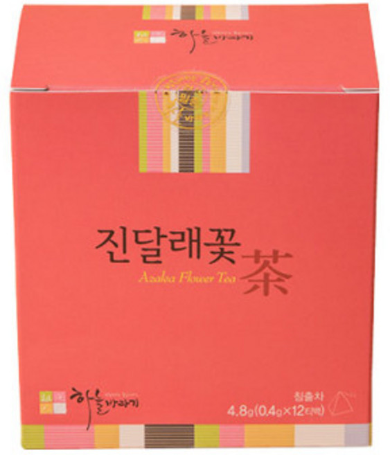 꽃차 하늘바라기 진달래꽃차 티백, 1개, 12개입