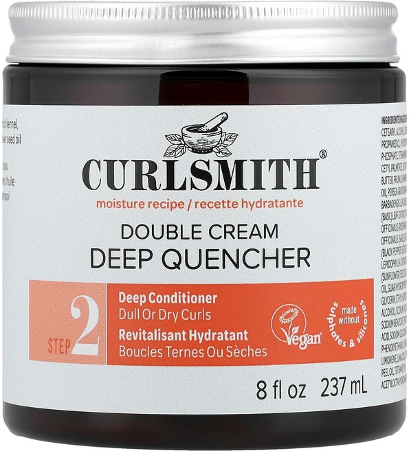 컬스미스 더블 크림 딥 퀀처 2단계 윤기 없고 건조한 곱슬머리용 237ml (8 fl oz) CSI-41704 - 쿠팡