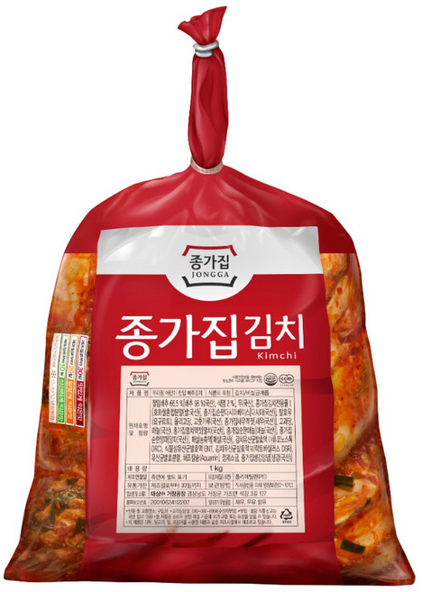 대상 종가 어린이한입배추김치 1KG, 1개