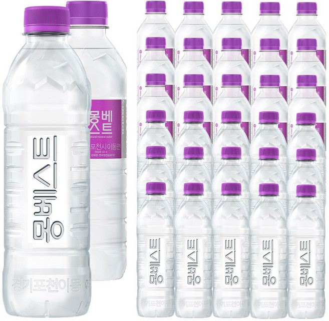 몽베스트 생수, 500ml, 100개