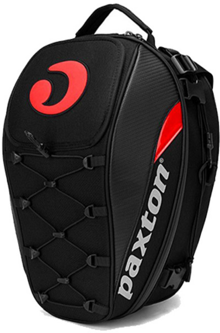 팍스톤 오토바이 리어백 탑박스, 대, 레드