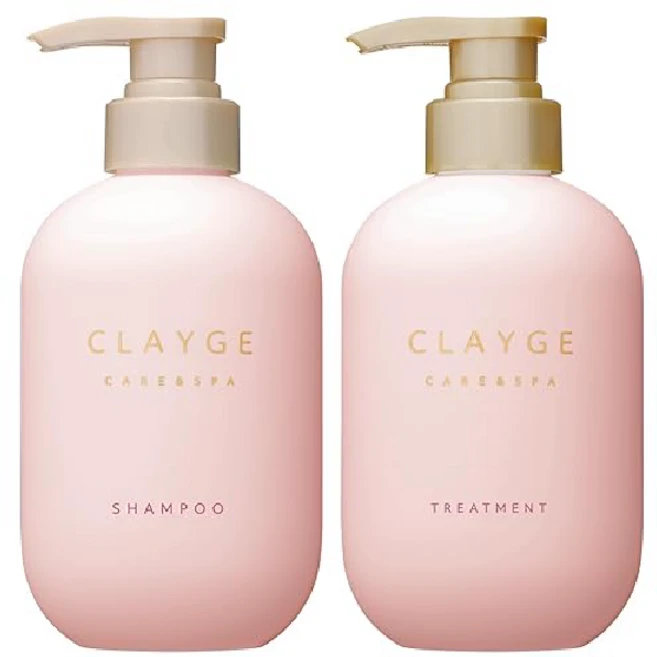 CLAYGE 클레이지 M 샴푸 트리트먼트 세트 각 500ml 화이트쟈스민 머스크향, 1세트 - 쿠팡