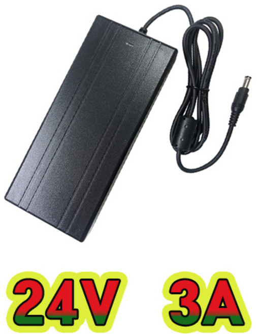 순흥전기 어댑터 24V 3A 접지형(INLET) SMPS DC 24V 3000mA 어댑터 아답터 직류전원장치, 24V 3A 어댑터, 1개