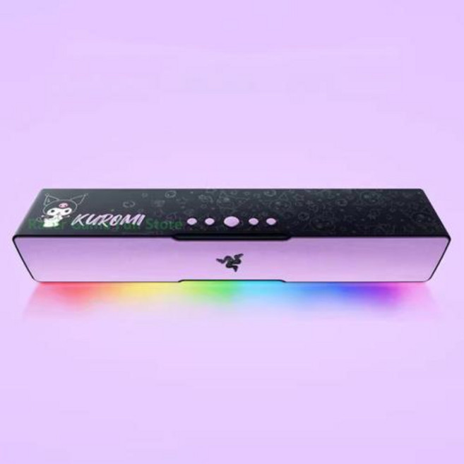 레이저 사운드바 쿠로미 에디션, 블랙 + 퍼플, 1) Kuromi Soundbar