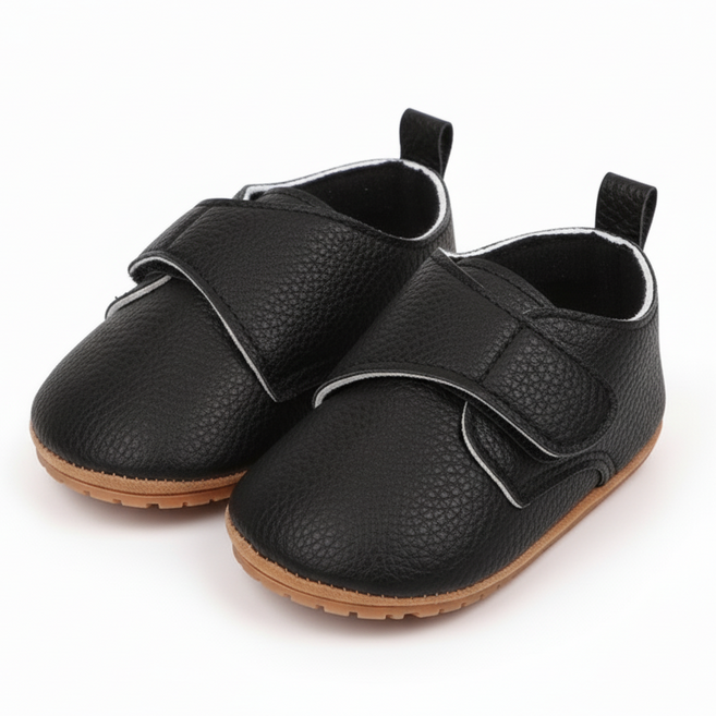베이직 아기신발 가죽샌들 단화 걸음마신발 돌아기 보행기화
