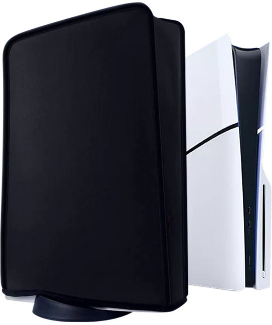 플스5슬림 먼지방지 더스트 커버 케이스, 블랙 (P5S31), 1개, 블랙 (P5S31)