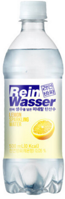 라인바싸 레몬 탄산음료, 1개, 500ml