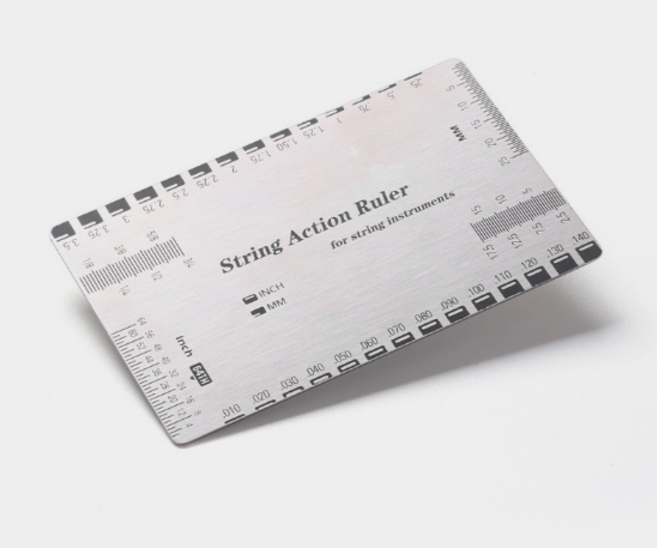 기타 스트링 측정 자 메탈 측정기, 1개