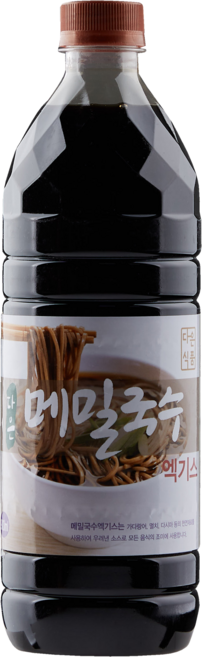 다은식품 프리미엄 메밀국수 냉모밀 육수 소바 쯔유 다시 맛집 (소스 20인분), 900ml(20인분), 1개, 900ml