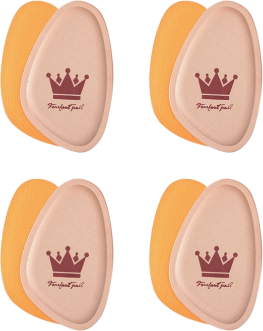 이지고잉 여성 구두 앞꿈치 쿠션 패드 깔창 2p x 4세트