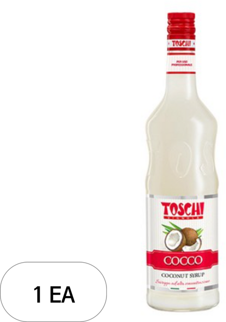 토스키 코코넛 시럽, 1L, 1개
