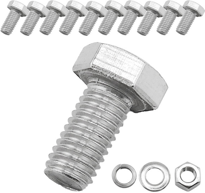 유스툴 스텐 육각 나사 볼트 너트 와셔 포함 SUS 서스 304, 1팩, 12mm, M6