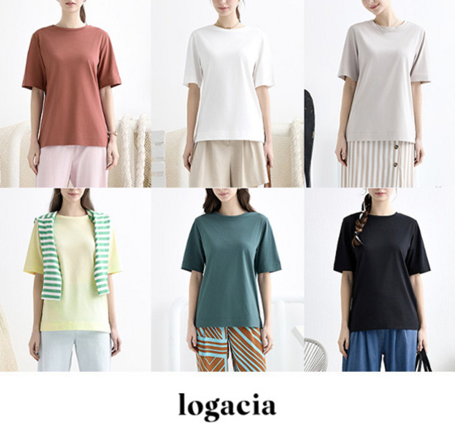 로가시아 25SS 세인트 실켓 티셔츠 6종