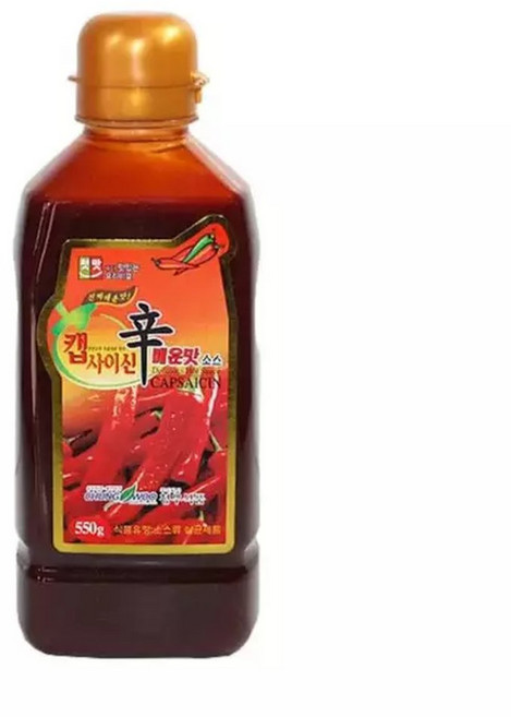 우리집소싱 캡사이신소스(청우 550g)X12개 우리집소싱, 12박스, 550g